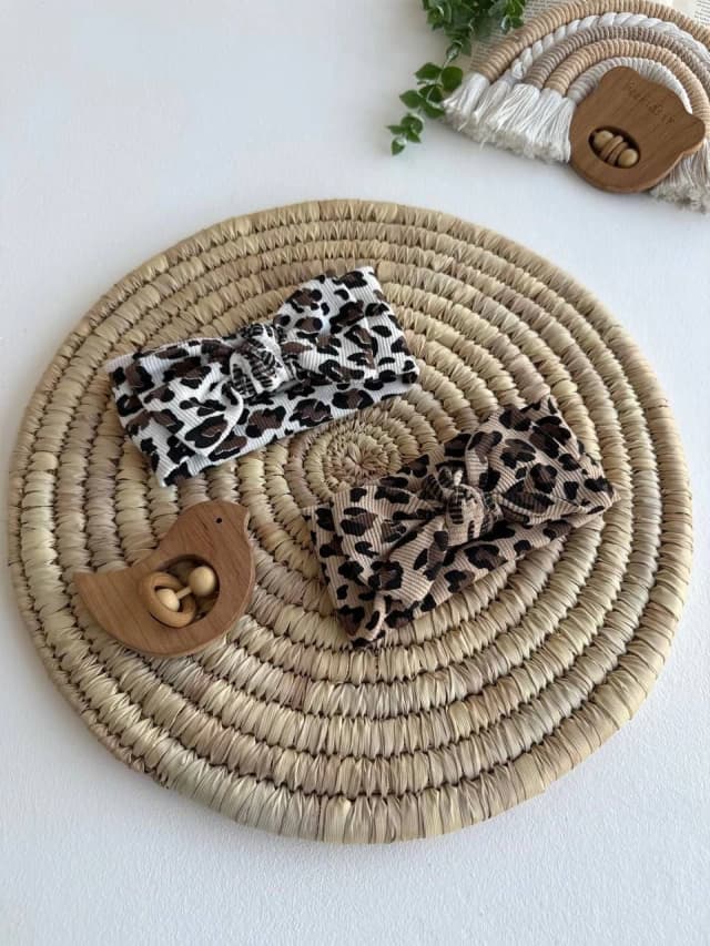 هدبند کبریتی پلنگی