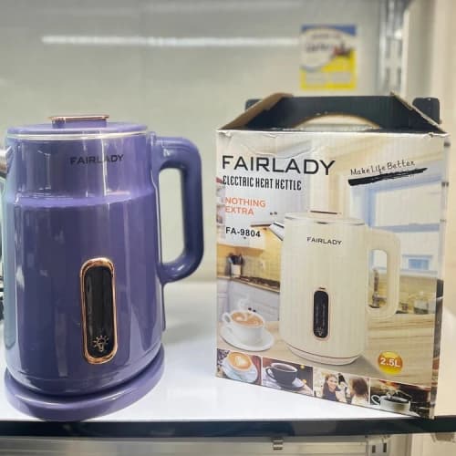 پخش کتری برقی فایر لیدی 2/5 لیتری مدل۹۸۰۴ تک و عمده کد Z1730