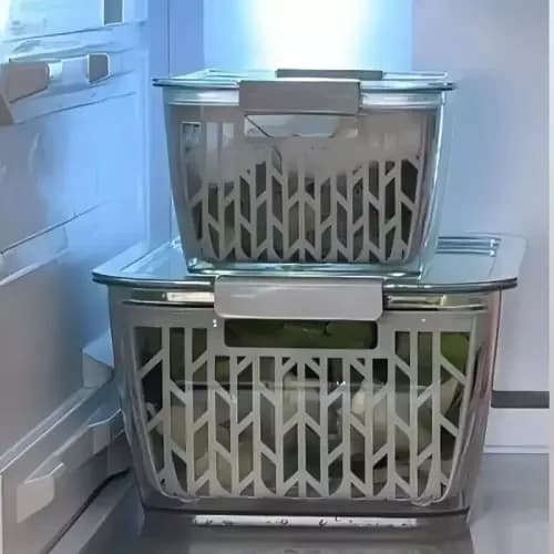 پخش باکس میوه و سبزیجات هومکت سایز کوچک کد E1086 تک و عمده