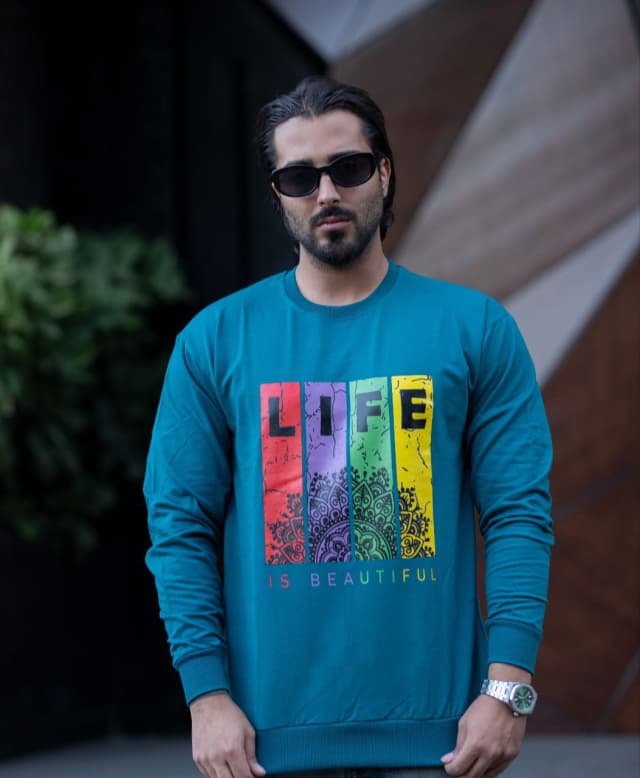 دورس مردانه دو نخ صد در صد پنبه LIFE کیفیت بسیار بالا