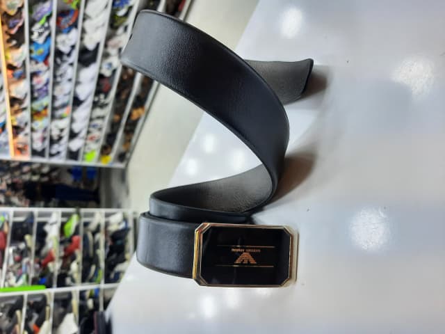 کمربند چرمی پلاکدار مردانه