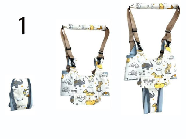 کمربند آموزشی کمک راه 4 کاره طرح دار کودک nini dafe