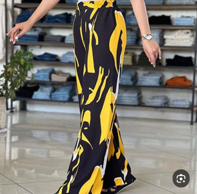 شلوار بگ طرحدار ویکتوریاتنخور بینظیربا قیمت باورنکردنی 