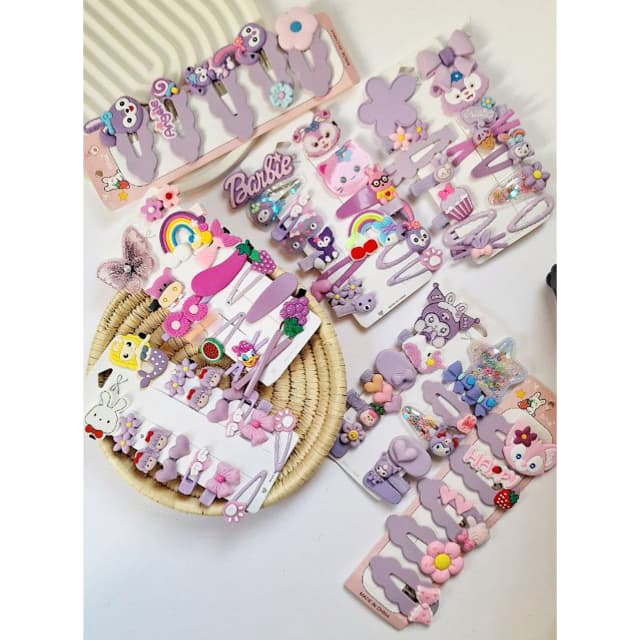 پک اکسسوری گیره موی فانتزی یاسی وارداتی